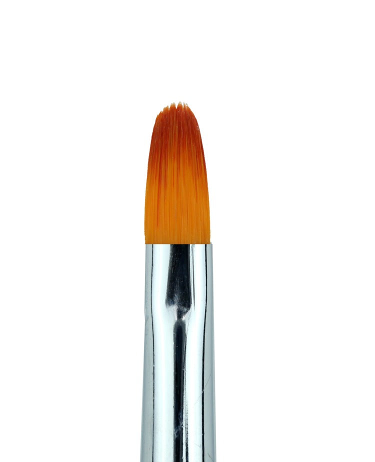 Synthetic Gel Brush - Oval - Light Brown Hair