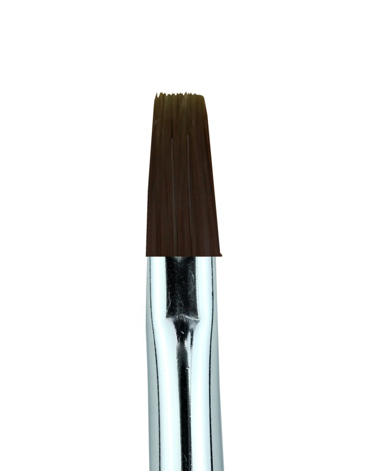 Synthetic Gel Brush - Square- Dark Brown Hair