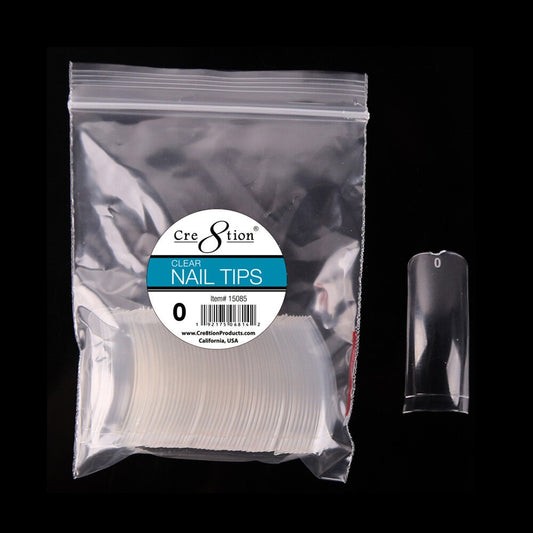 Nail False Tip Bag Clear 5,000pcs