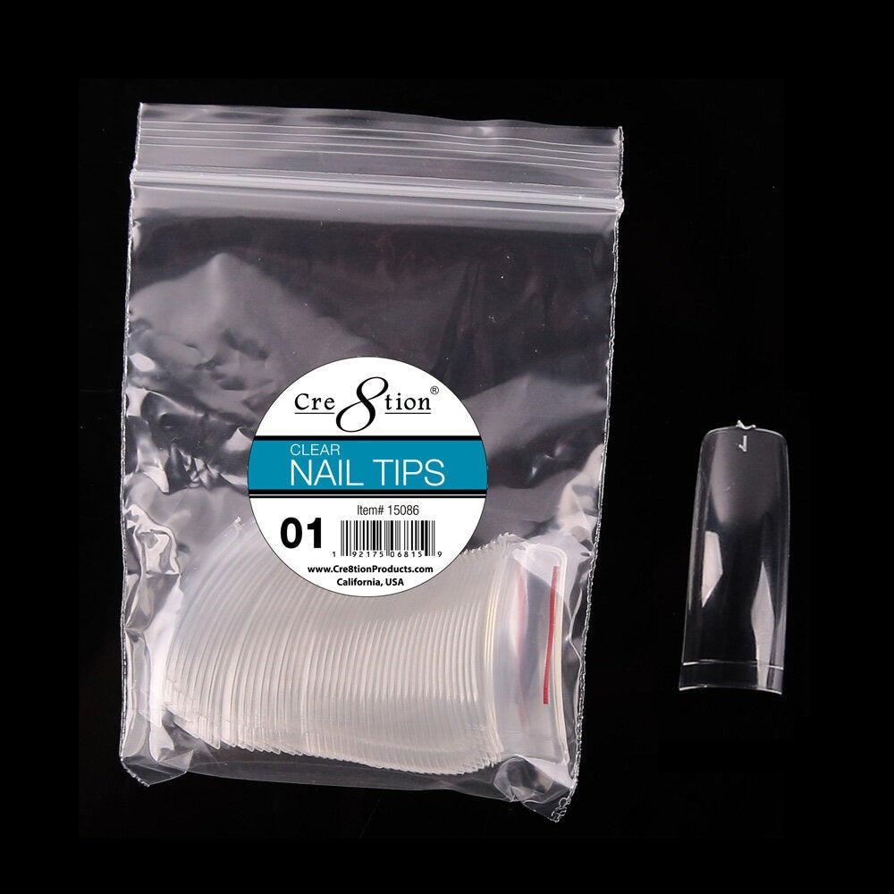 Nail False Tip Bag Natural 5,000pcs