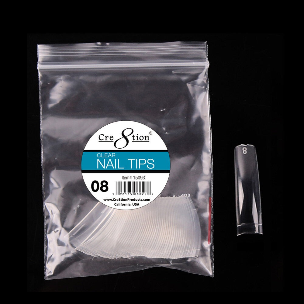 Nail False Tip Bag Natural 5,000pcs