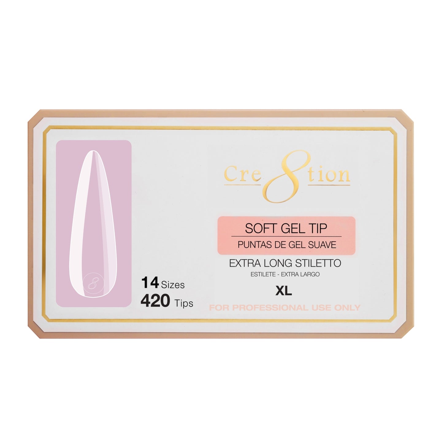 Soft Tips- STILETTO EXTRA LONG