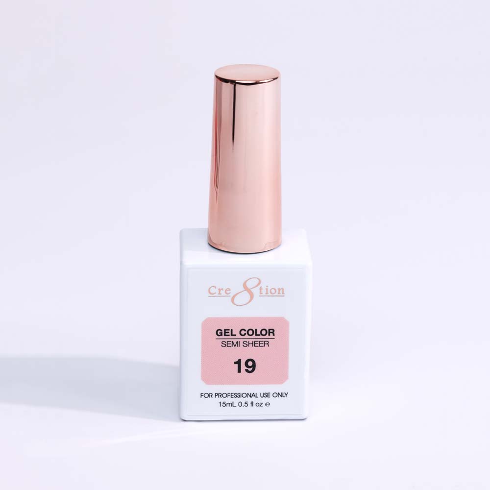 Cre8tion Gel Collection- Semi Sheer Gel Color 0.5 oz
