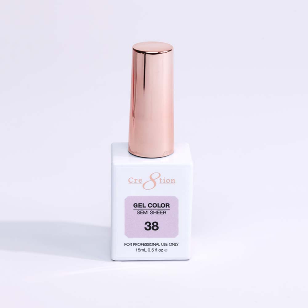 Cre8tion Gel Collection- Semi Sheer Gel Color 0.5 oz