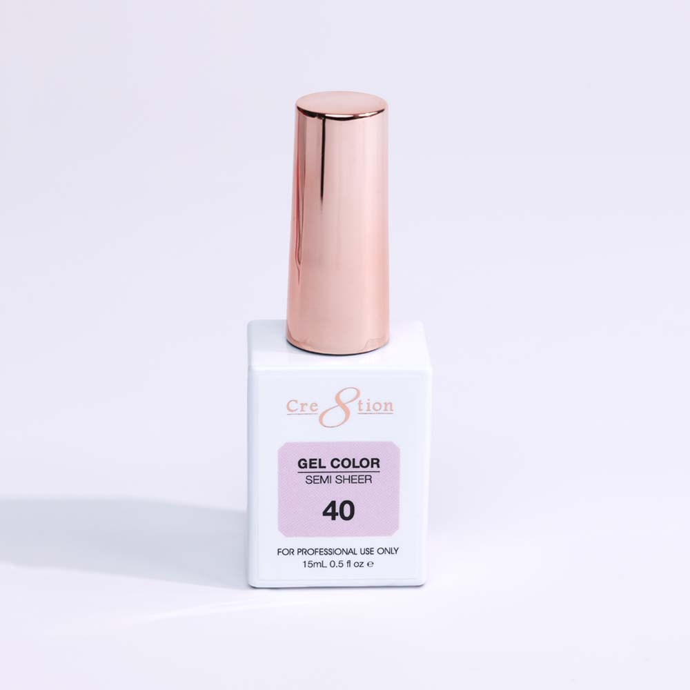 Cre8tion Gel Collection- Semi Sheer Gel Color 0.5 oz
