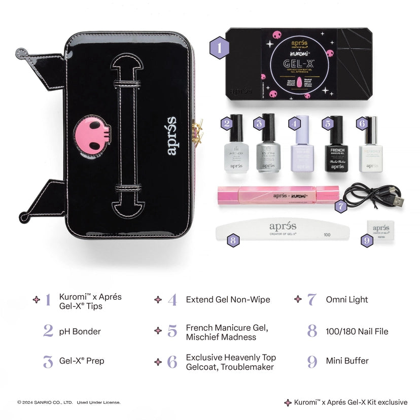 Kuromi Nail Extension Kit