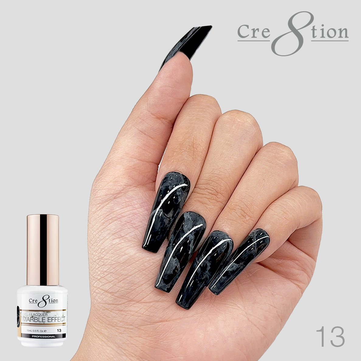 Cre8tion Marble Effect Gel 0.5oz