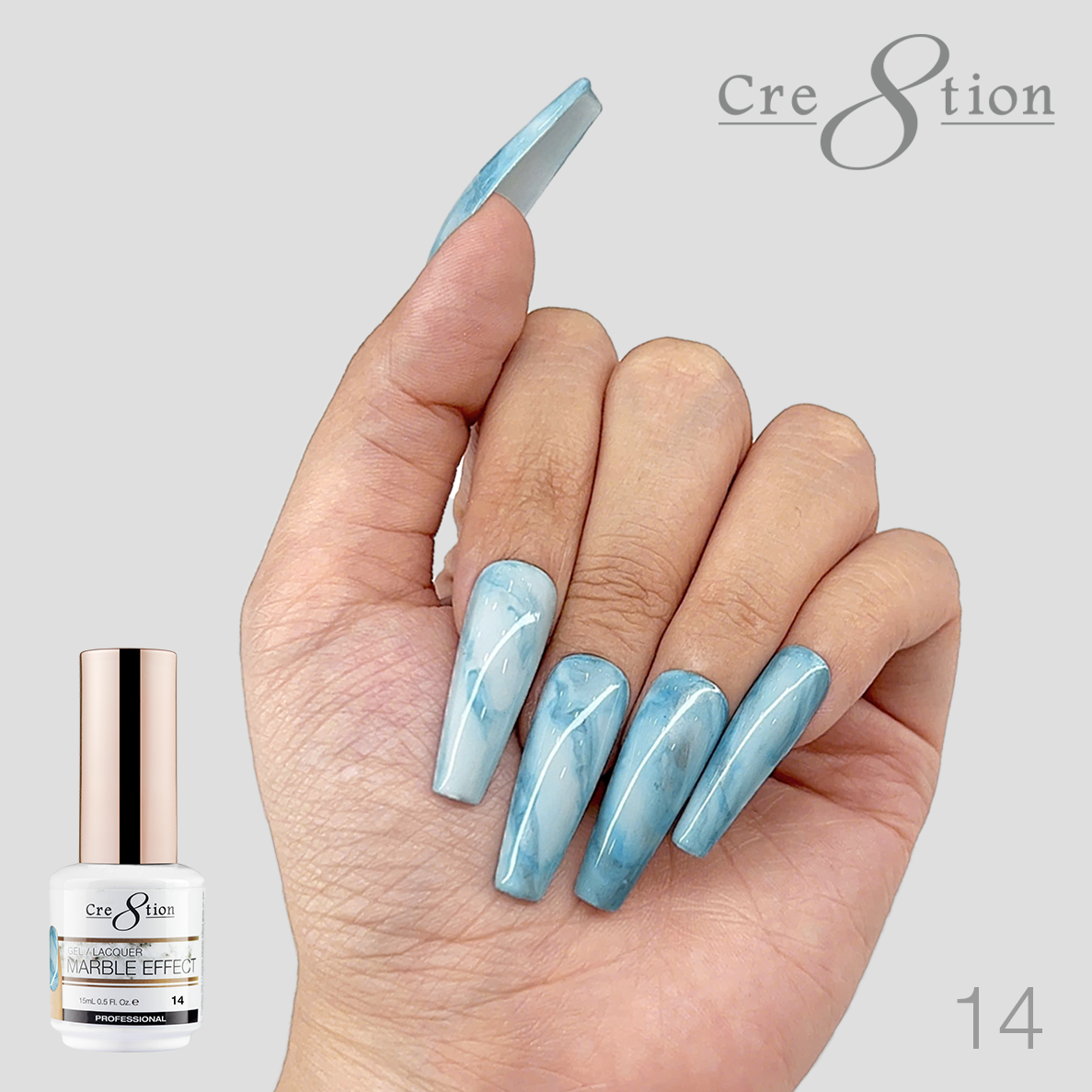 Cre8tion Marble Effect Gel 0.5oz