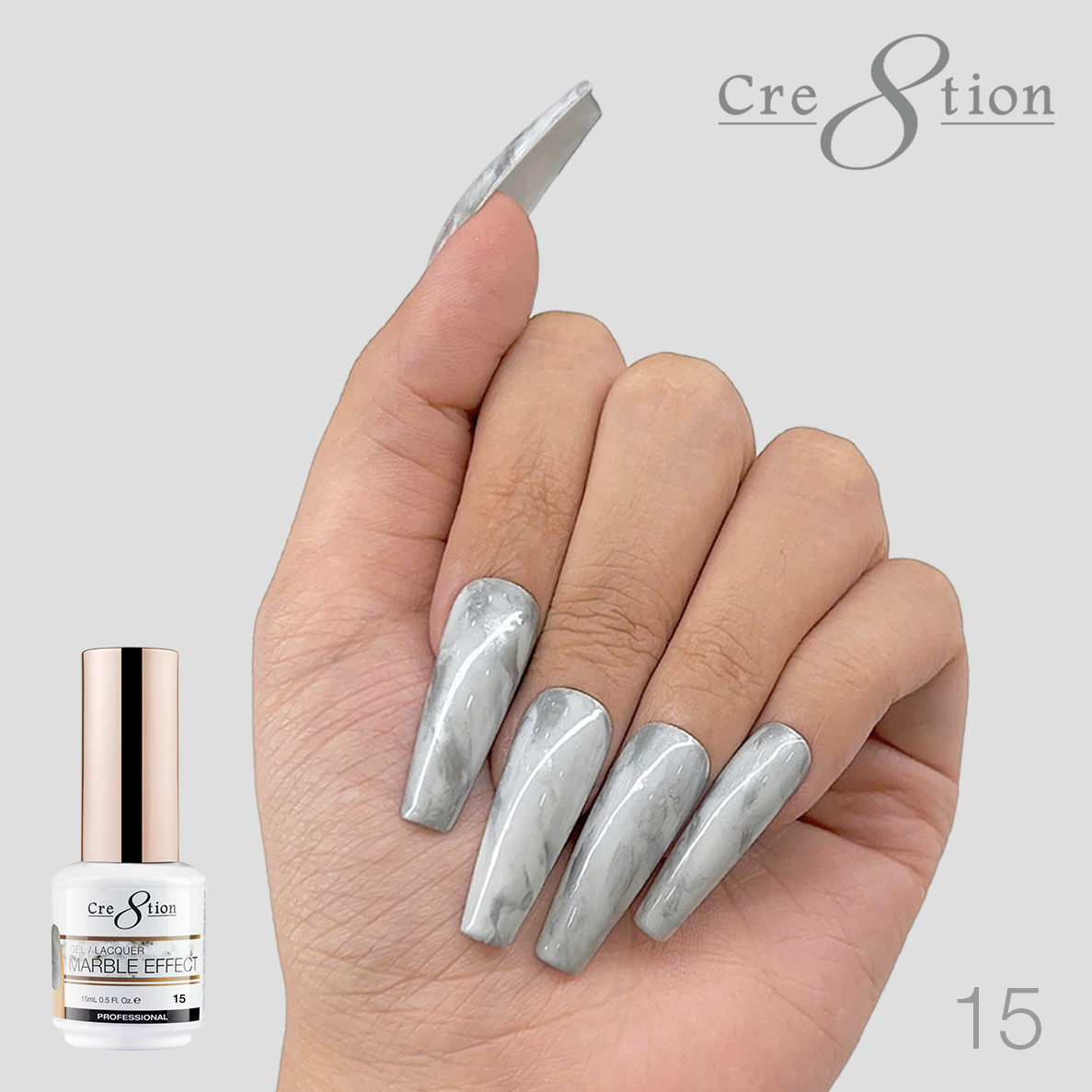 Cre8tion Marble Effect Gel 0.5oz