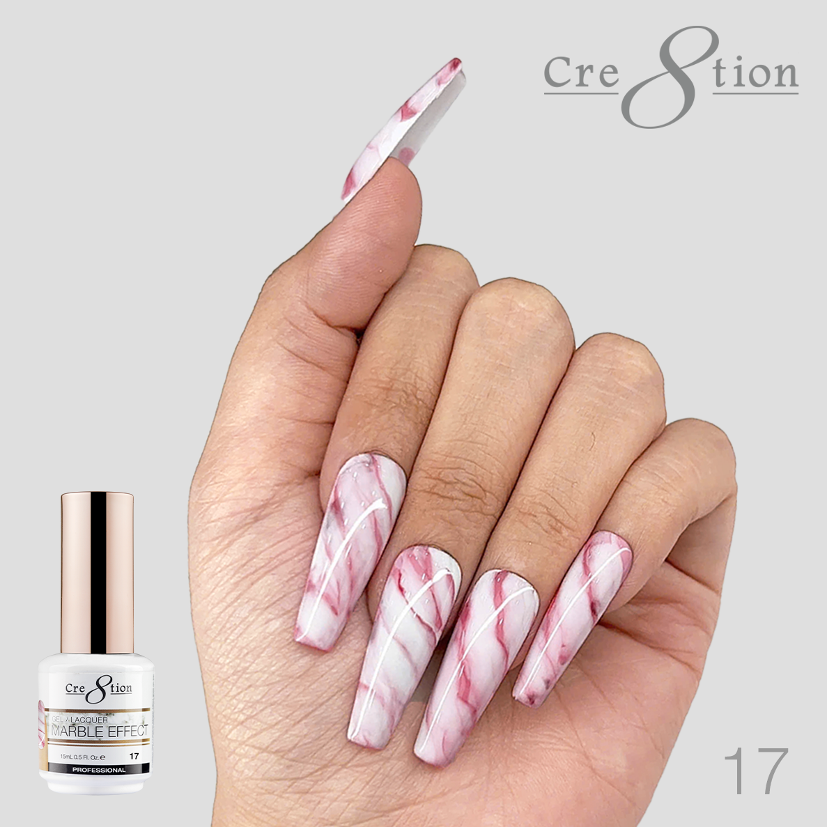 Cre8tion Marble Effect Gel 0.5oz