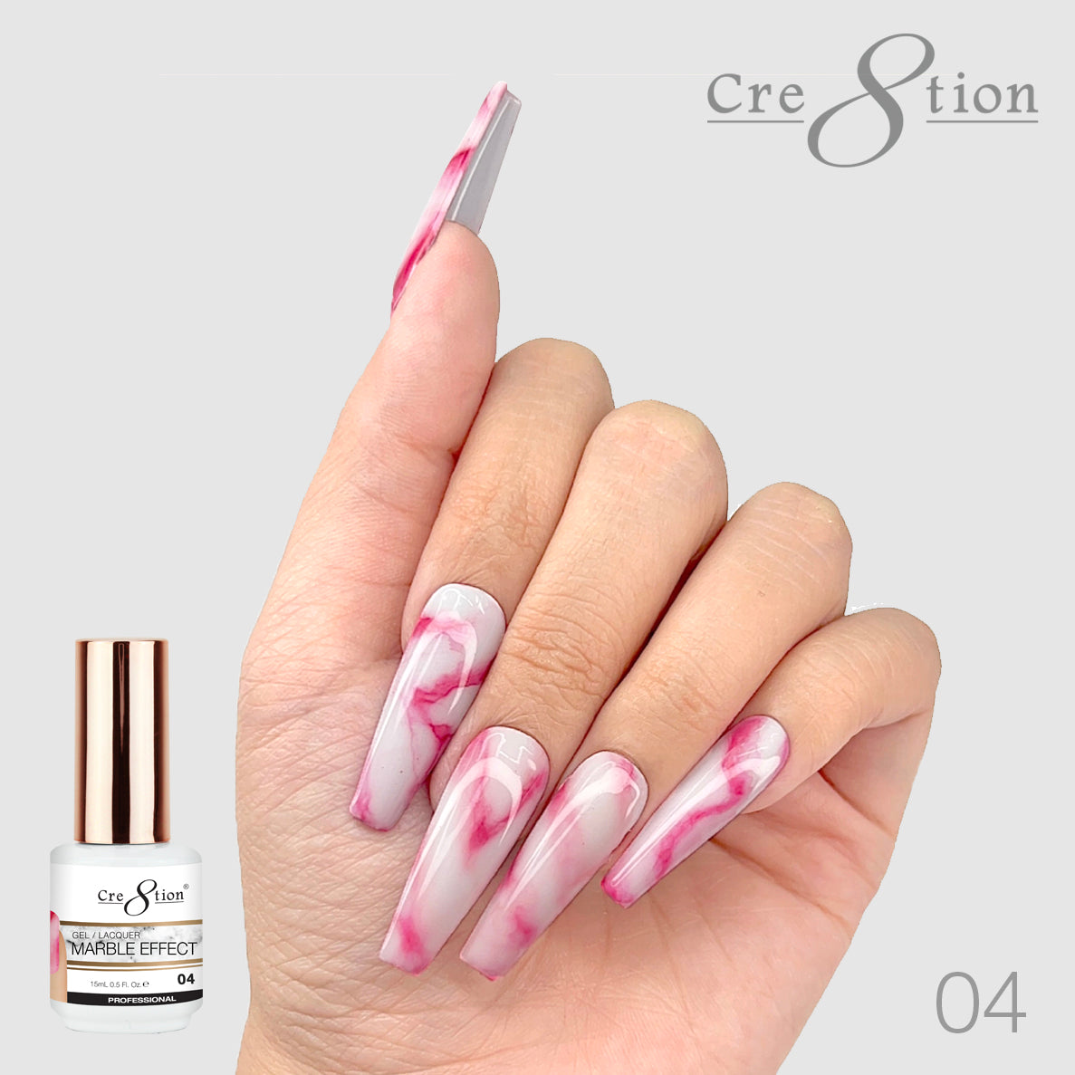 Cre8tion Marble Effect Gel 0.5oz