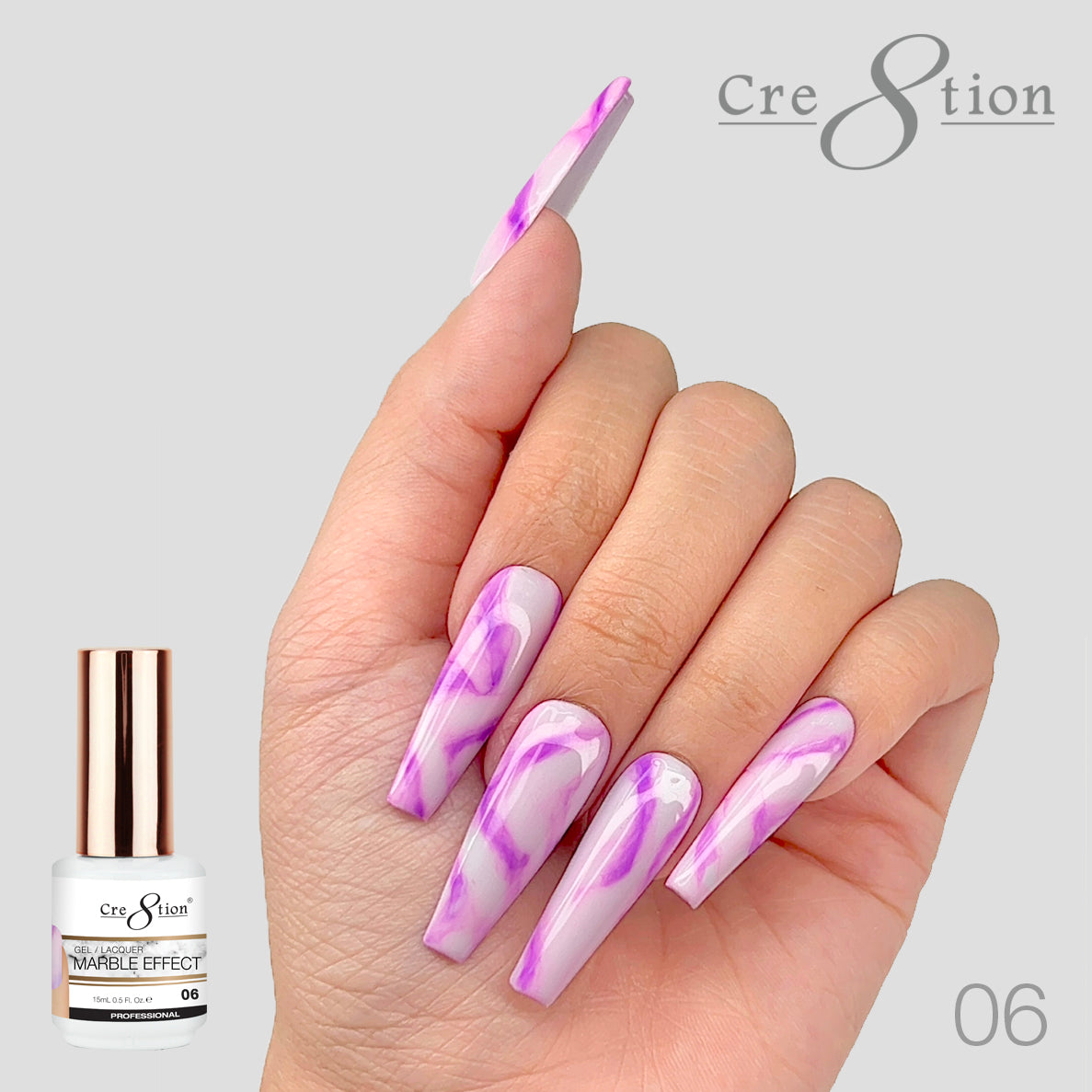 Cre8tion Marble Effect Gel 0.5oz