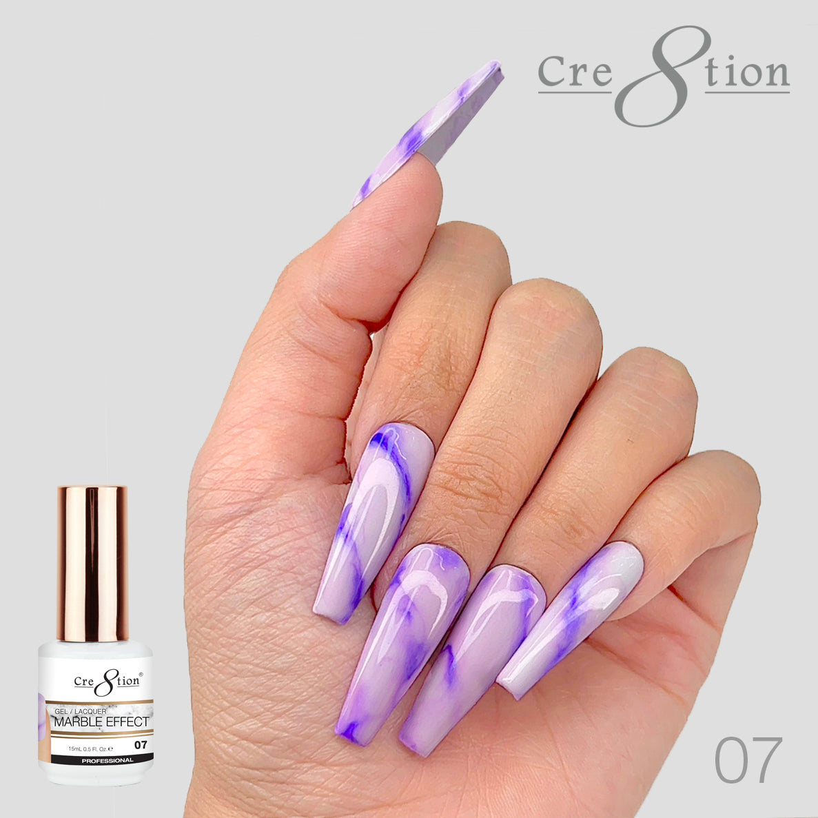 Cre8tion Marble Effect Gel 0.5oz