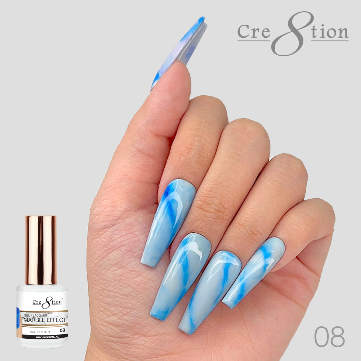 Cre8tion Marble Effect Gel 0.5oz