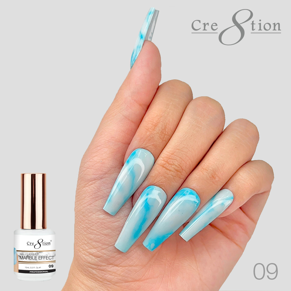 Cre8tion Marble Effect Gel 0.5oz