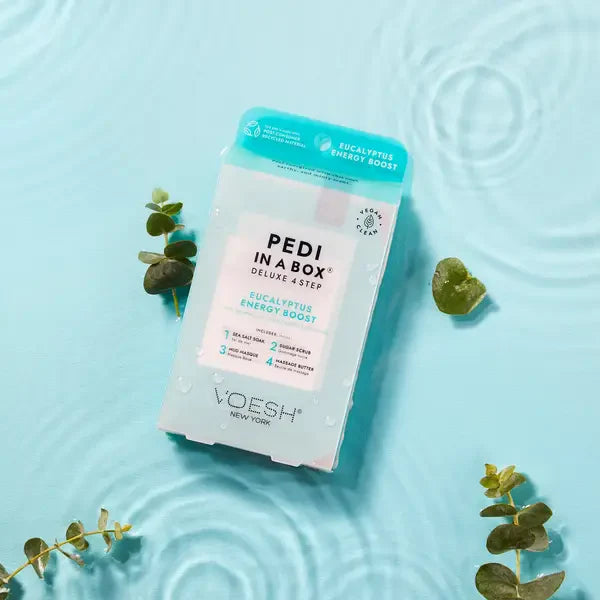 VOESH 4 Step Spa Pedicure Individual Use Box