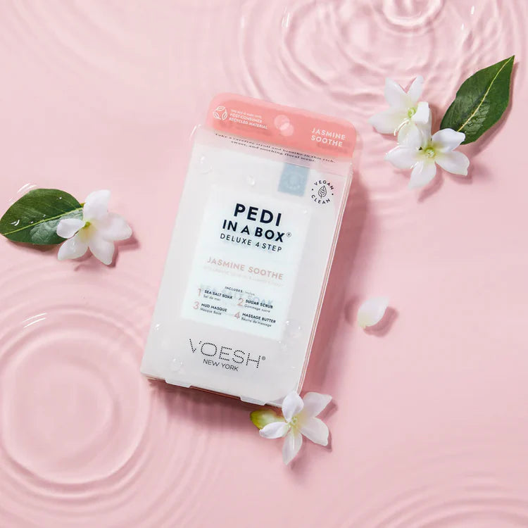 VOESH 4 Step Spa Pedicure Individual Use Box