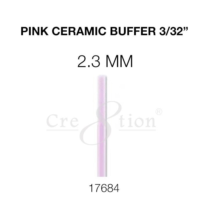 Pink Ceramic Buffer Nail Filling Bit 3/32"
