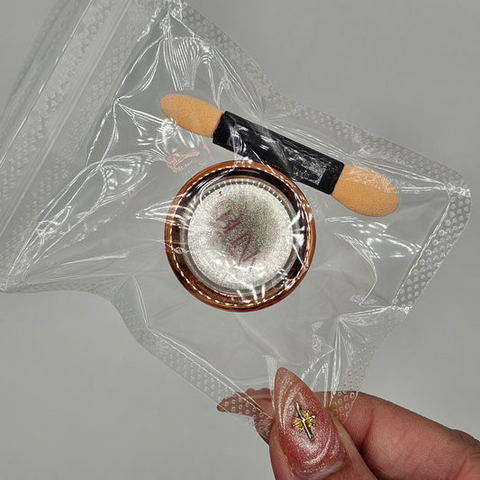 Blink Art Powder - Silver Mirror Chrome Powder 0.5g