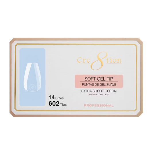 Soft Tips- COFFIN EXTRA SHORT