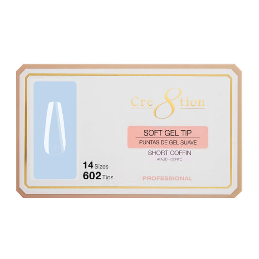 Soft Tips- COFFIN SHORT