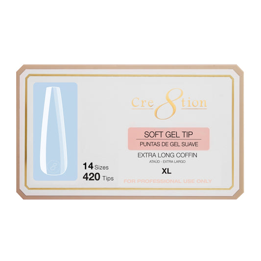 Soft Tips- COFFIN EXTRA LONG