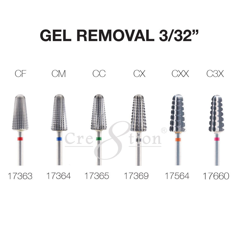Gel Removal Nail Filing Bit 3/32"