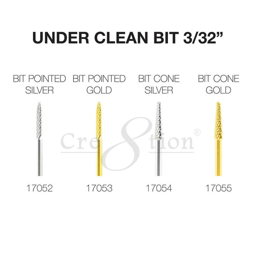 Clean 3/32" Carbide Bit Cone